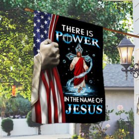 Jesus Flag There Is Power In The Name Of Jesus TQN303F