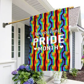 LGBT Pride Month Flag Be Yourself LNT216F