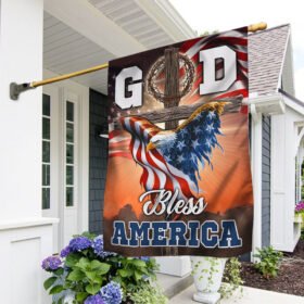 Jesus Flag God Bless America BNN280F