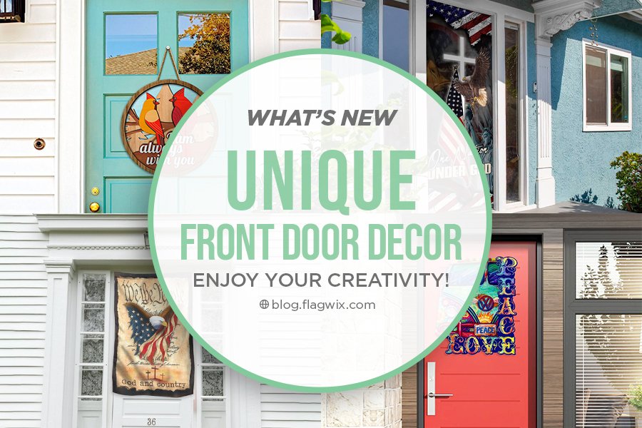 Unique Front Door Decor Ideas That Are Never Outdated