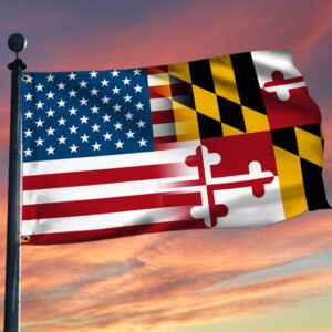 Maryland Flag Maryland American Grommet Flag QTR213GF