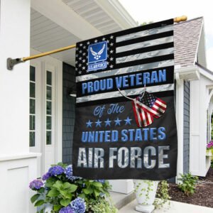 US Air Force Flag Proud Veteran Of The United States Air Force BNN175Fv2