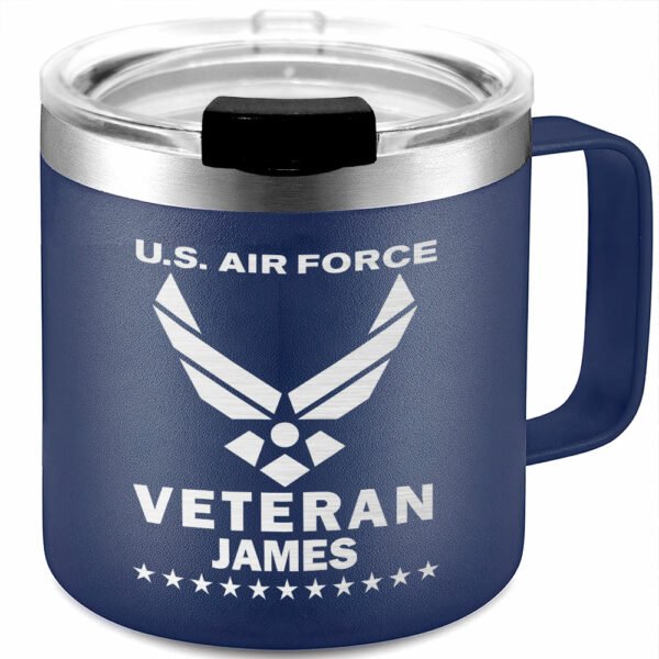 Personalized Insulated Coffee Mug U.S. Air Force Custom name TQN230CMCT