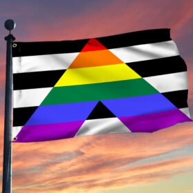 LGBT Ally Pride Month Grommet Flag TQN215GF