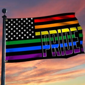 LGBT Pride Month Grommet Flag BNN292GF