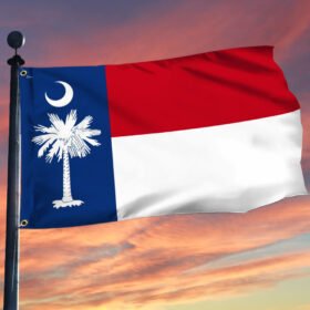 Carolina Flag South Carolina North Carolina Grommet Flag QTR250GF