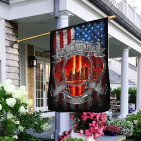 9/11 Flag, The 9/11 Attacks, Never Forget 911, Flag For Firefighter, Firefighter Logo LNT245Fv1