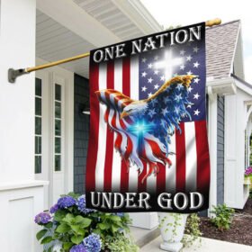 One Nation Under God American Eagle Flag THB3602Fv2n
