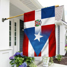 Puerto Rican and Dominican Flag TQN217F