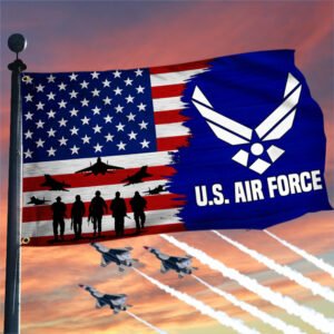 United States Air Force U.S. Air Force Veteran Grommet Flag MLN417GF