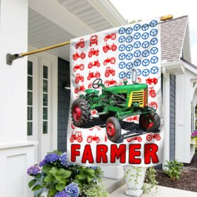 Tractor Flag Farm Life Flag Collect LNT397F