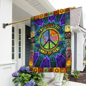Hippie Flag Every Little Thing Is Gonna Be Alright TQN325F