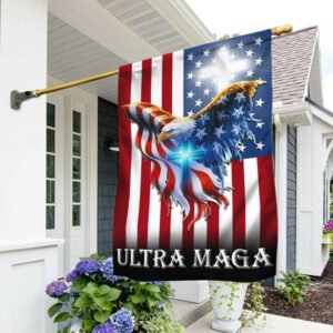 Ultra MAGA American Eagle Flag THB3602Fv7
