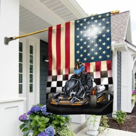 Kart Racing American Flag BNN389F