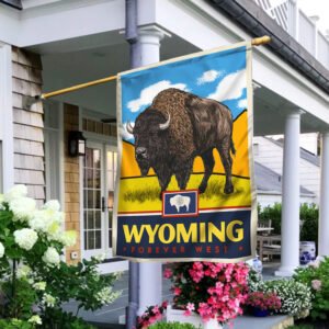 Wyoming Flag Forever West LNT413F