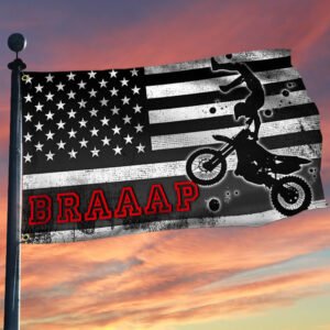 Dirt Bike Motocross Grommet Flag LHA859GF