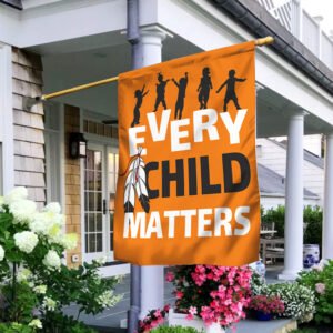 Every Child Matters. Indigenous Orange Shirt Day Flag TPT253F