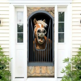 Horse Door Cover Happy Life LNT378D