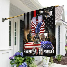 911 Never Forget Flag. September 11th Never Forget 911 Firefighter Flag MLN346F