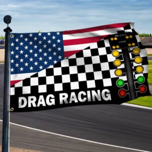 Drag Racing Grommet Flag Win LNT438GF