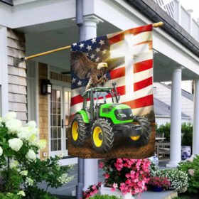 Tractor American Flag MLN377F