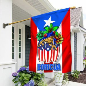 Puerto Rico Flag Boricua Coqui BNN358F