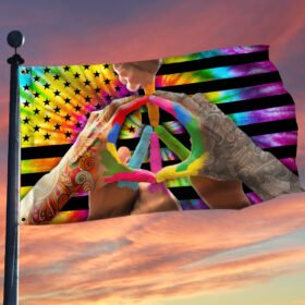 Hippie Grommet Flag Together We Stand LNT391GF
