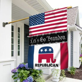 Trump Flag Let's Go Brandon LNT446F