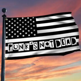 Punk's Not Dead Grommet Flag BNN363GF
