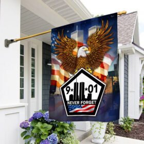 911 Flag Never Forget 911 Partiot Day BNN368F