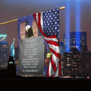 9 11 Never Forget Flag for Patriot Day Memorial 9/11 Flag TPT255Fn