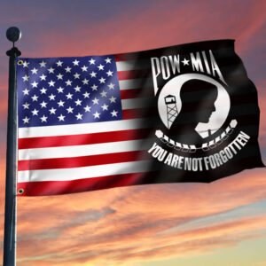 Pow Mia True Heroes, You Are Not Forgotten Flag TPT238GF