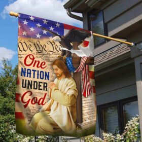 One Nation Under God We The People Flag MLN372F