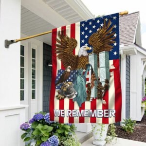 911 Flag We Remember Our Heroes BNN390F