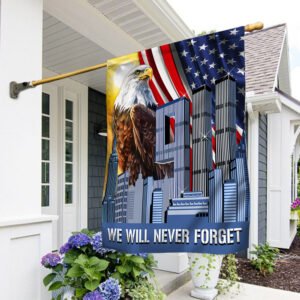9.11 Day We Will Never Forget Flag America Patriot Day LNT4145F