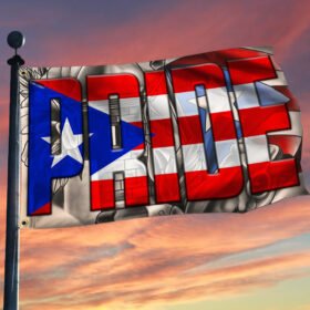 Puerto Rican Pride Grommet Flag BNN315GF