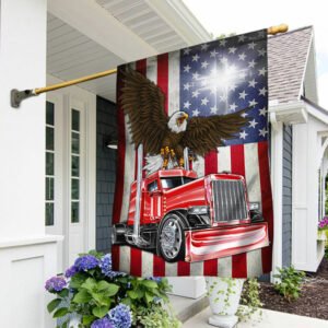 Truck Trucker Flag Holly LNT474F
