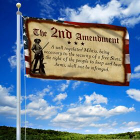 The 2nd Amendment American Grommet Flag TQN356GF