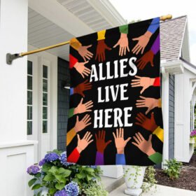Allies Live Here LGBT Flag TQN315F