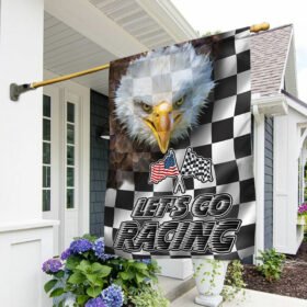 Racing Flag Let's Go Racing LNT402F
