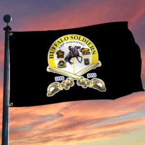 Buffalo Soldier 9th 10th Grommet Flag LNT267GFv2