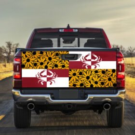 Maryland Truck Tailgate Decal Sticker Wrap State Of Mind BNN323TD