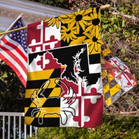 Maryland American Flag TPT295F