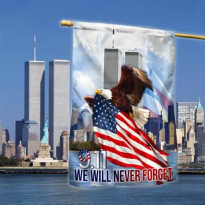 911 Flag We Will Never Forget BNN426F