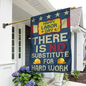 Happy Labor Day Flag MLN311F