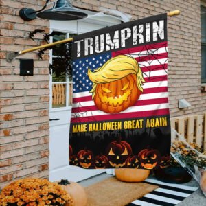 Halloween Trumpkin Make Halloween Great Again Flag MLN477F