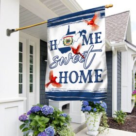 West Virgina Flag Home Sweet Home BNN486F