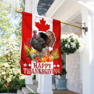 Canadian Thanksgiving Flag Canada Turkey TQN442F