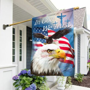 America Patriotic Flag In God We Trust LNT477F