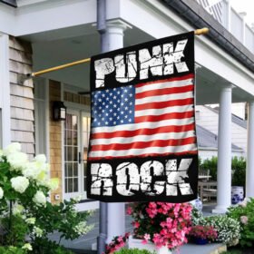 Punk Rock American Flag BNN482F
